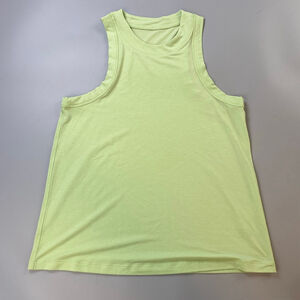 Lululemon Tank Top Womens Small* Jersey Racerback Training Green Athleisure